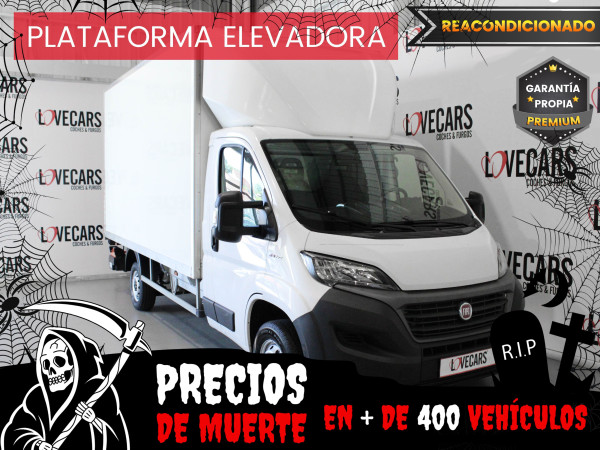 FIAT DUCATO CAJA PAQUETERA 2.3 MJT C/PLATAFORMA 140 de segunda mano