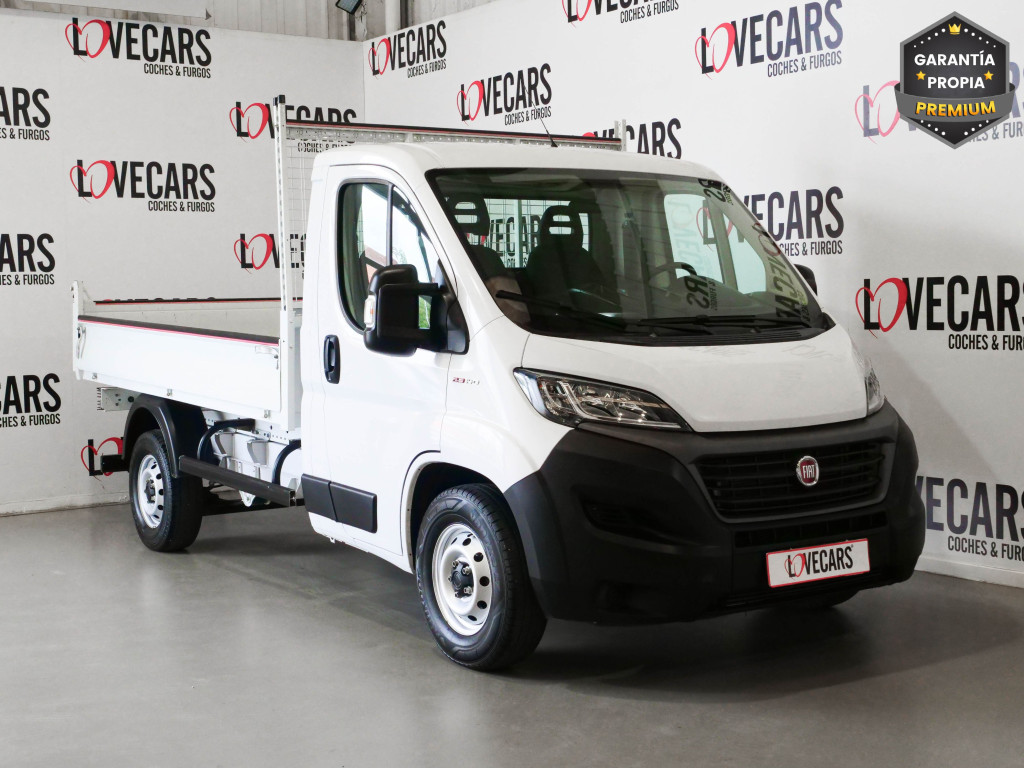 FIAT DUCATO CHASIS BASCULANTE 2.3 MTJ MAXI 140 de segunda mano