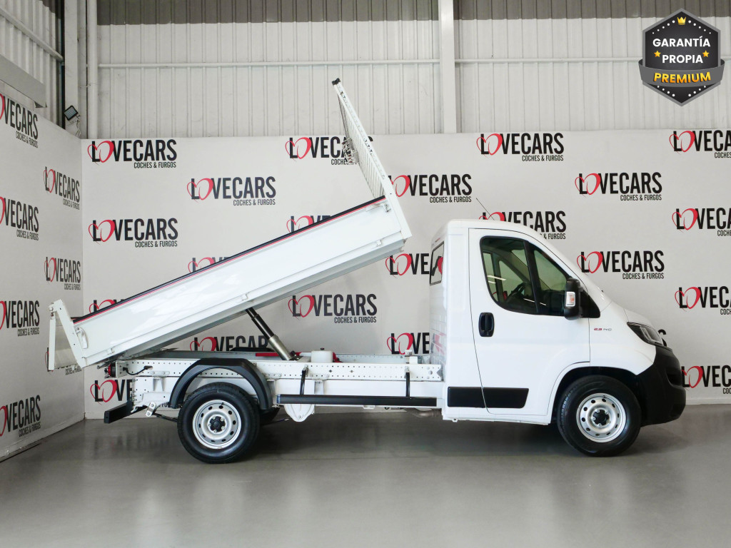 FIAT DUCATO CHASIS BASCULANTE 2.3 MTJ MAXI 140 de segunda mano