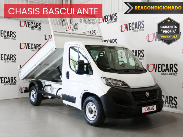 FIAT DUCATO CHASIS BASCULANTE 2.3 MTJ MAXI 140 de segunda mano