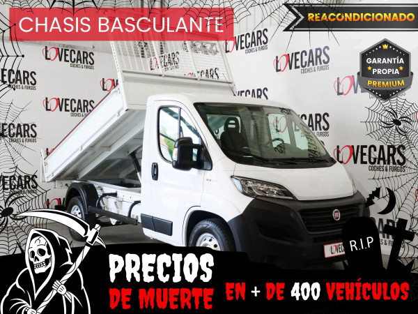 FIAT DUCATO CHASIS BASCULANTE 2.3 MTJ MAXI 140 de segunda mano