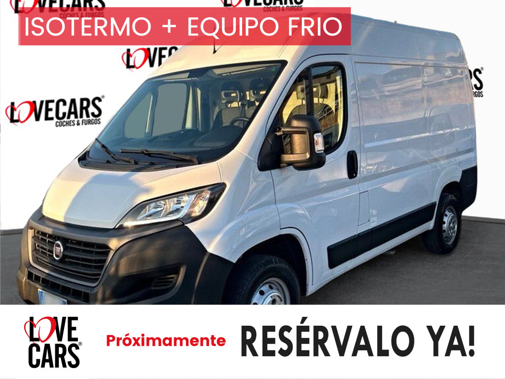 FIAT DUCATO l2 2.3 MJT 35 L2 H2 ISOTERMO + EQUIPO DE FRIO 130 de segunda mano