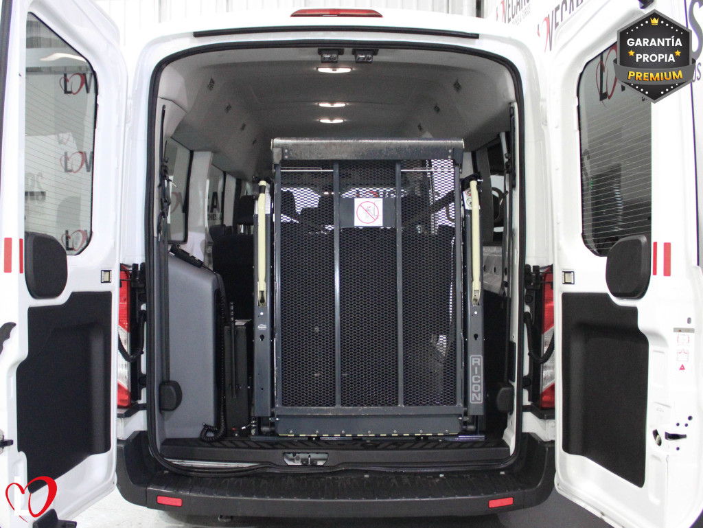 FORD TRANSIT 2.0 TDCI 35 L3 ADAPTADA GRÚA SILLA RUEDAS 130 de segunda mano