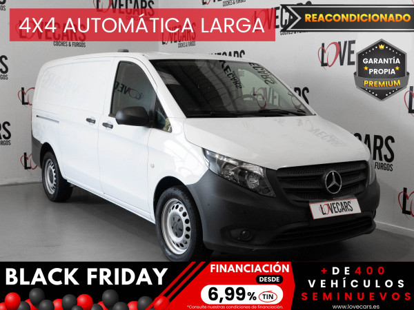 MERCEDES VITO 114 CDI AUTO LARGA 4MATIC 136 de segunda mano