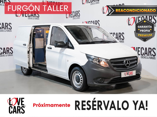 MERCEDES VITO 114 CDI FURGÓN TALLER LARGA 136 de segunda mano