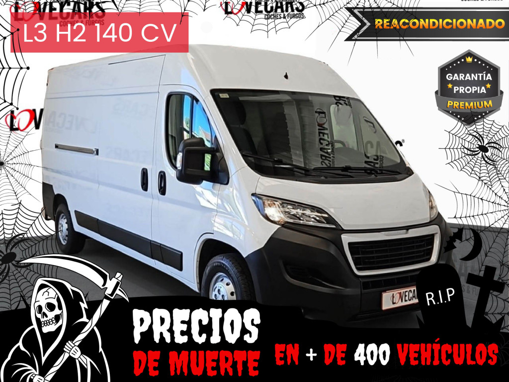 PEUGEOT BOXER L3 BlueHDI FURGÓN PREMIUN 335 L3 H2 140 de segunda mano