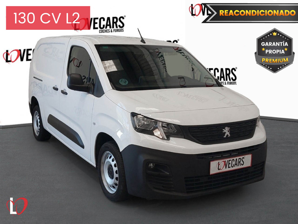 PEUGEOT PARTNER BlueHDI FURGÓN CERRADO L2 6 VEL 130 de segunda mano