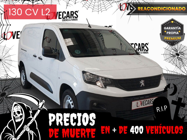 PEUGEOT PARTNER BlueHDI FURGÓN CERRADO L2 6 VEL 130 de segunda mano