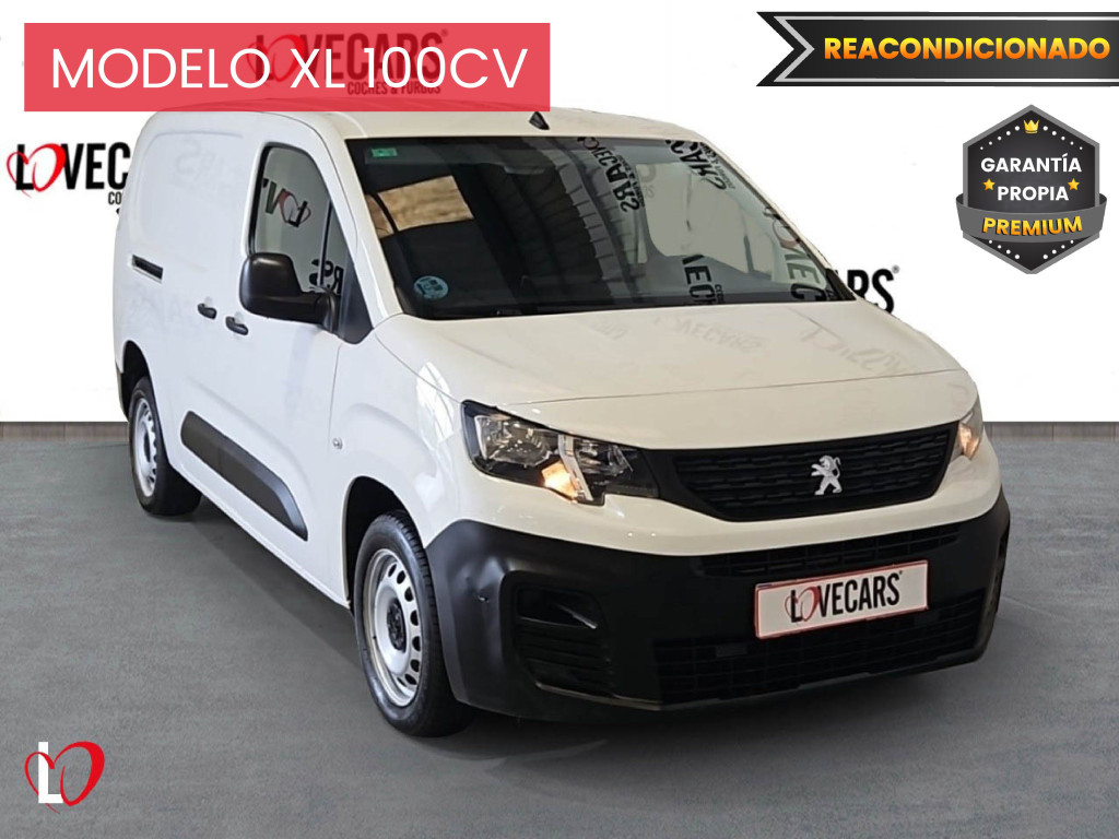 PEUGEOT PARTNER BlueHDI S&S FURGÓN CERRADO LONG 100 de segunda mano