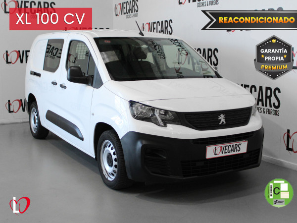 PEUGEOT PARTNER DOBLE CABINA BlueHDi S&S 100 L2 de segunda mano