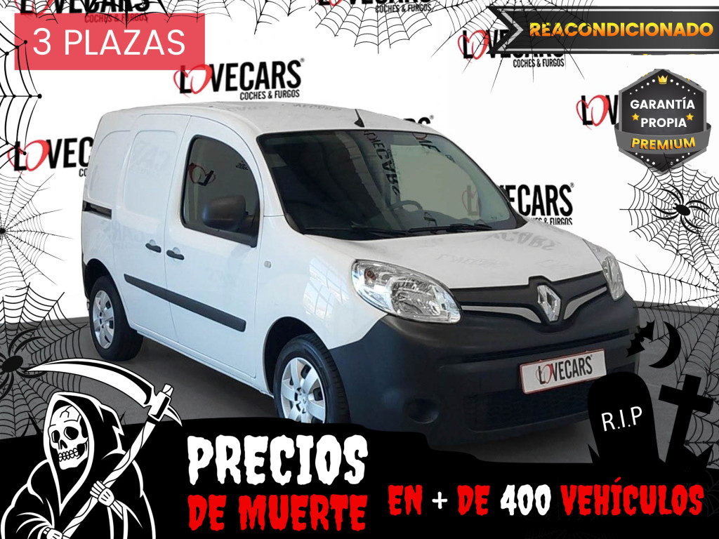 RENAULT KANGOO 1.5 DCI FURGON 3 PLAZAS GPS 95 de segunda mano