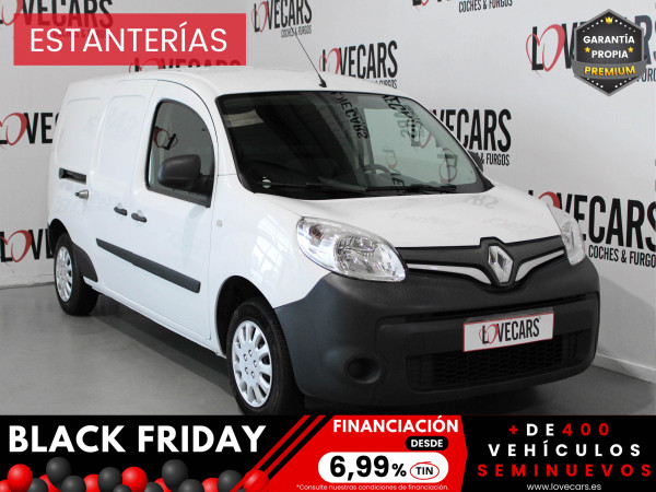 RENAULT KANGOO 1.5 DCI FURGON CERRADO MAXI 90 de segunda mano