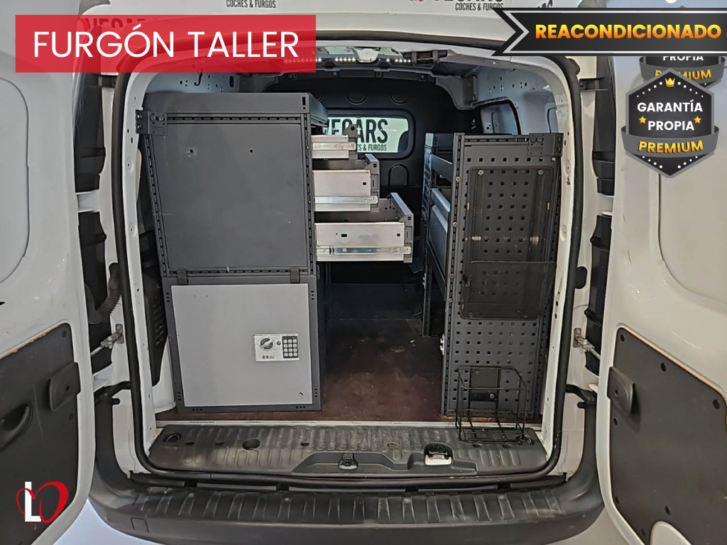 RENAULT KANGOO 1.5 DCI FURGÓN TALLER GPS 6 VEL 80 de segunda mano