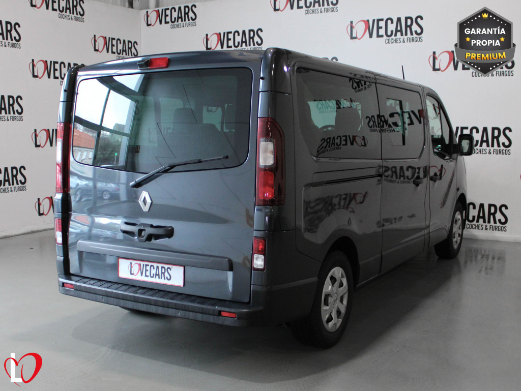 RENAULT TRAFIC 2.0 DCI LARGA COMBI 9 150 de segunda mano