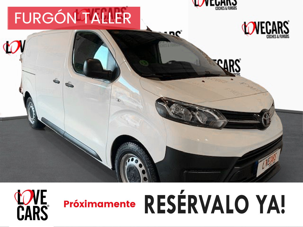 TOYOTA PROACE 2.0 D FURGÓN MEDIO TALLER 6 VEL 122 de segunda mano