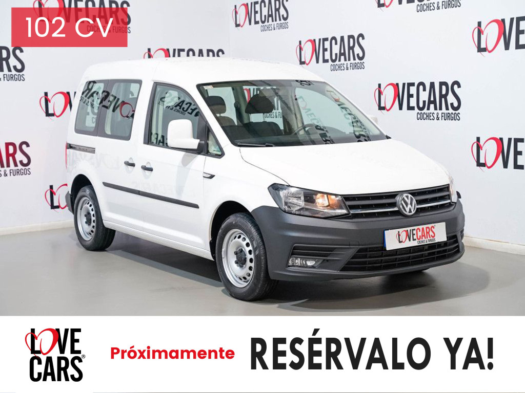 VOLKSWAGEN CADDY 2.0 TDI COMBI 5 PLAZAS 102 de segunda mano