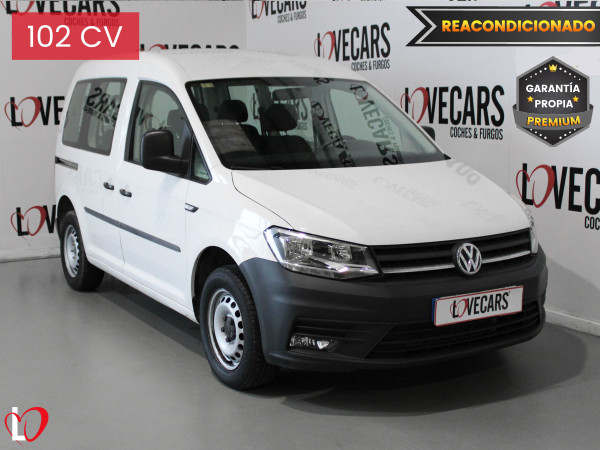 VOLKSWAGEN CADDY 2.0 TDI COMBI 5 PLAZAS 102 de segunda mano