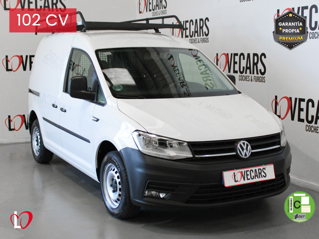 VOLKSWAGEN CADDY 2.0 TDI FURGÓN CERRADO 102 de segunda mano