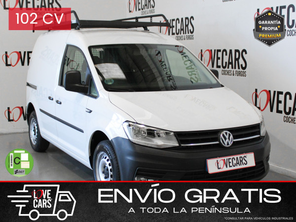 VOLKSWAGEN CADDY 2.0 TDI FURGÓN CERRADO 102 de segunda mano