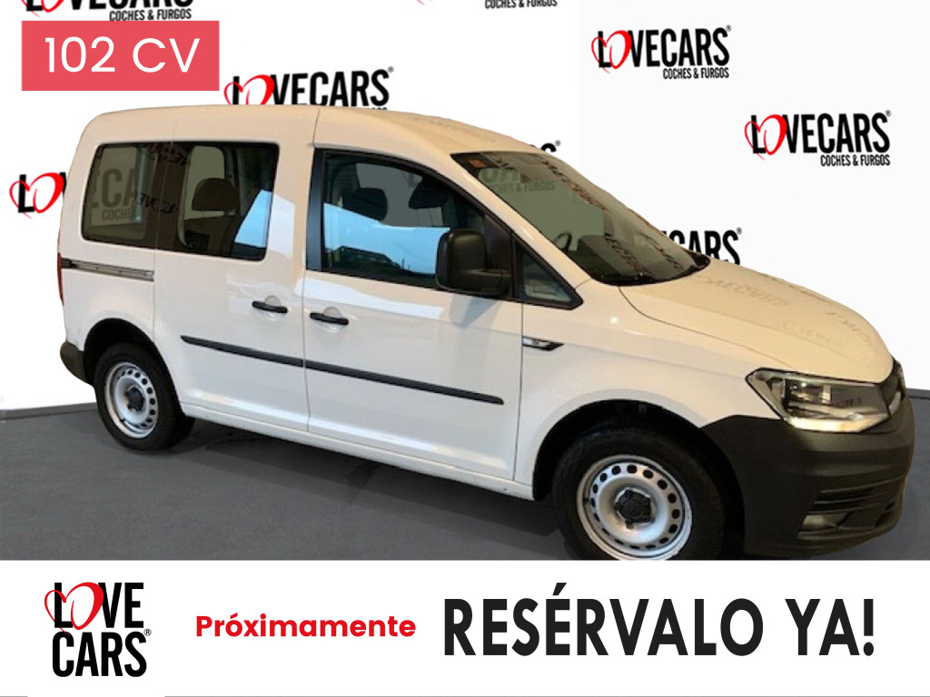 VOLKSWAGEN CADDY 2.0 TDI FURGÓN COMBI 102 de segunda mano