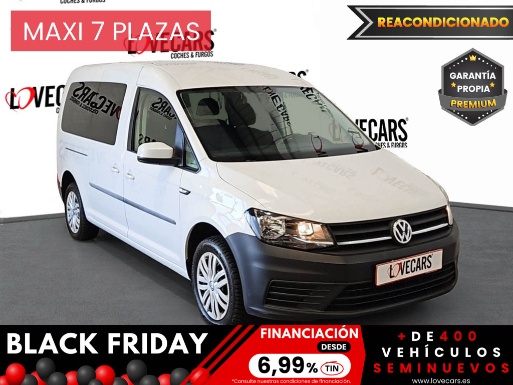 VOLKSWAGEN CADDY MAXI 2.0 TDI MAXI 7 PLAZAS 102 de segunda mano