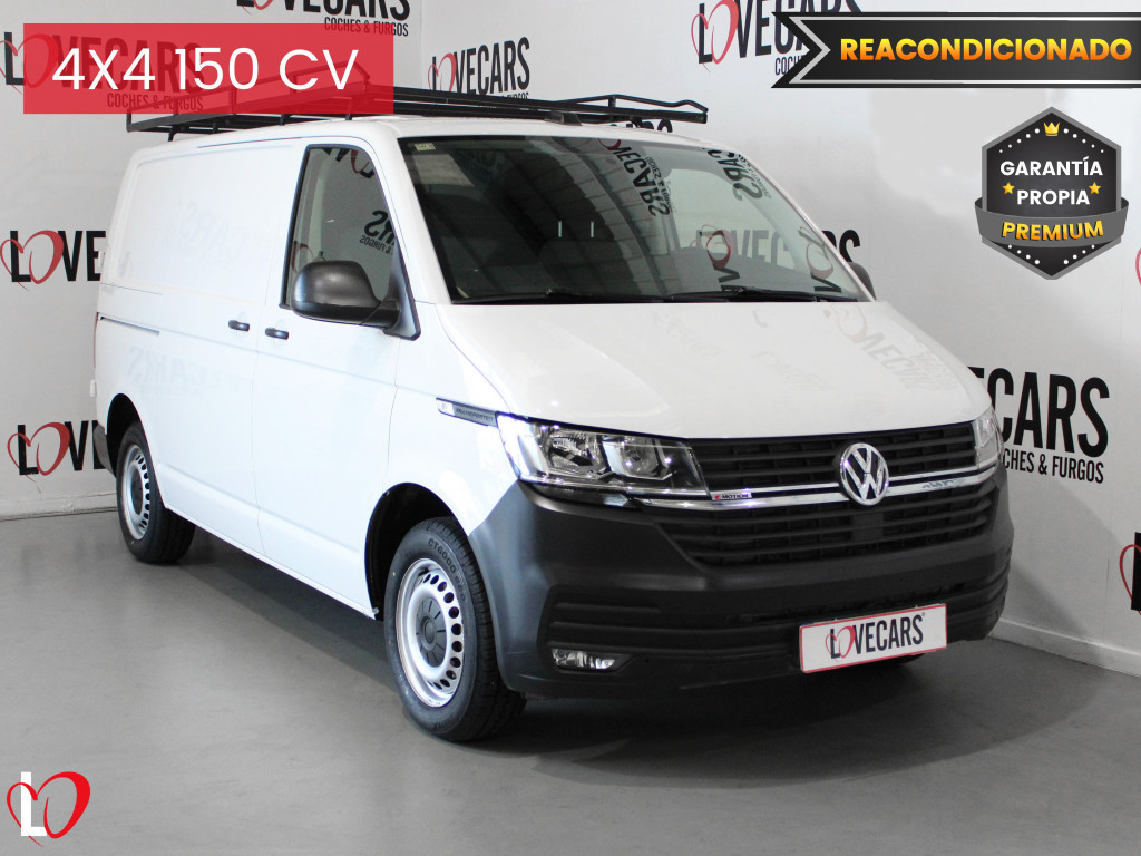 VOLKSWAGEN TRANSPORTER 2.0 TDI 4 MOTION FURGÓN CERRADO 6 VEL 150 de segunda mano