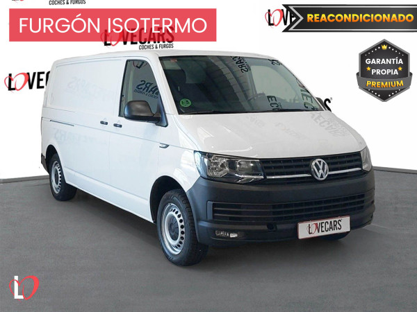 VOLKSWAGEN TRANSPORTER 2.0 TDI FURGÓN LARGO ISOTERMO 102 de segunda mano