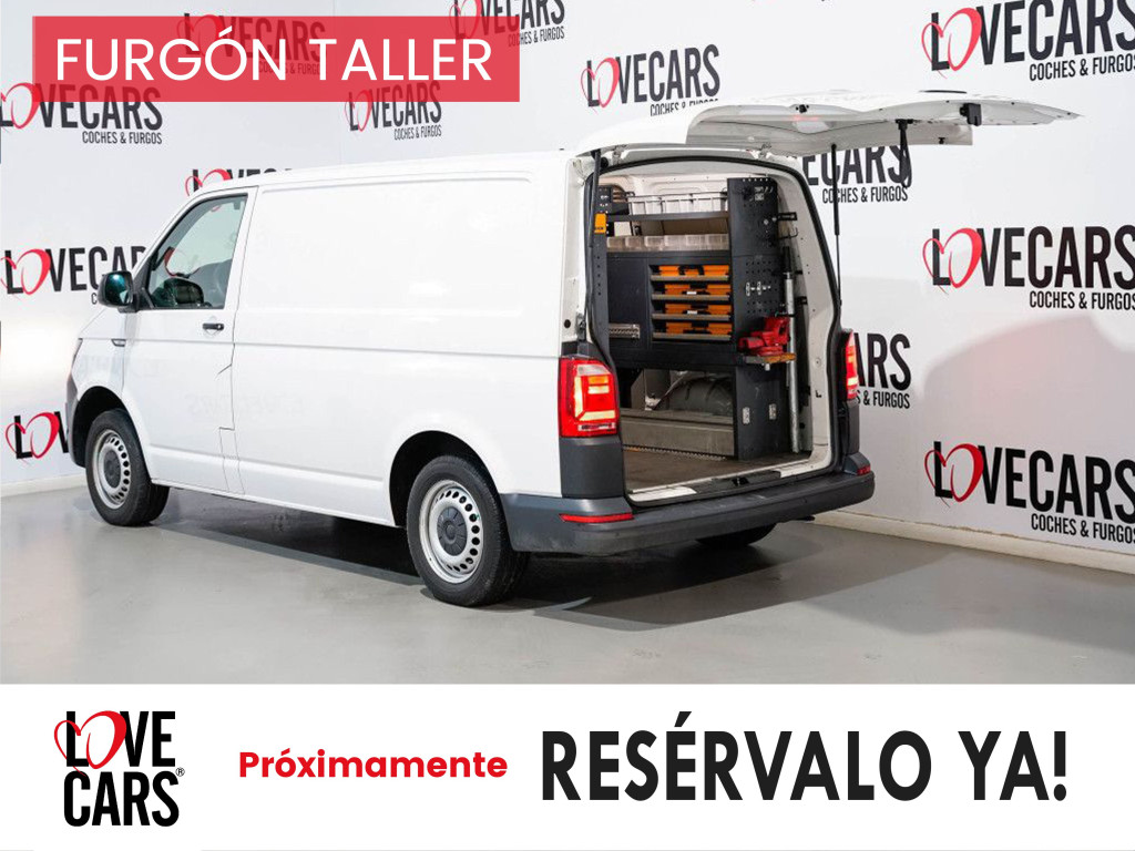 VOLKSWAGEN TRANSPORTER 2.0 TDI FURGÓN TALLER 6 VEL 150 de segunda mano