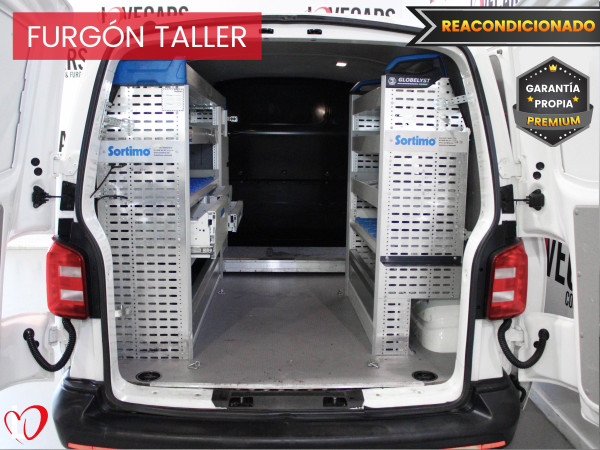 VOLKSWAGEN TRANSPORTER 2.0 TDI FURGÓN TALLER 6 VEL 150 de segunda mano