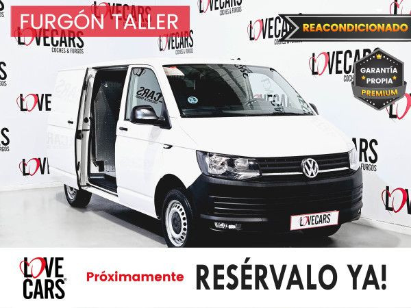 VOLKSWAGEN TRANSPORTER 2.0 TDI FURGÓN TALLER 6 VEL 150 de segunda mano